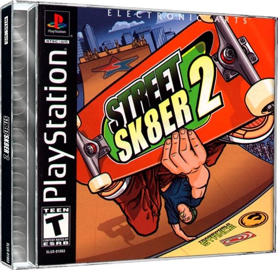 Street Sk8er 2 box art