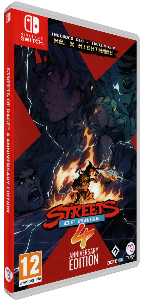 Streets of Rage 4 [Anniversary Edition] box art
