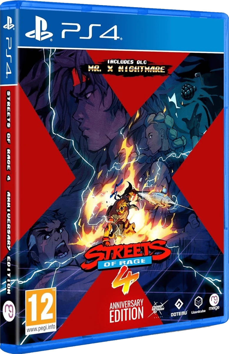 Streets of Rage 4 [Anniversary Edition] box art