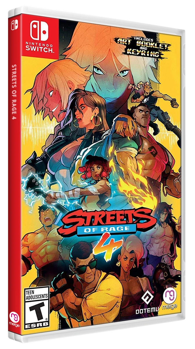 Streets of Rage 4 box art