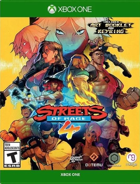 Streets of Rage 4 box art