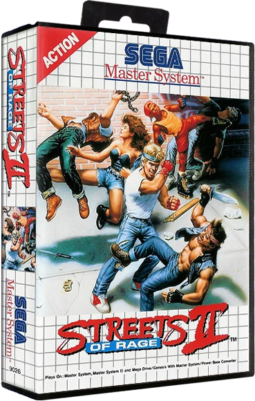 Streets of Rage II box art