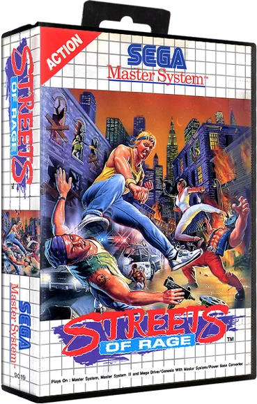 Streets of Rage box art
