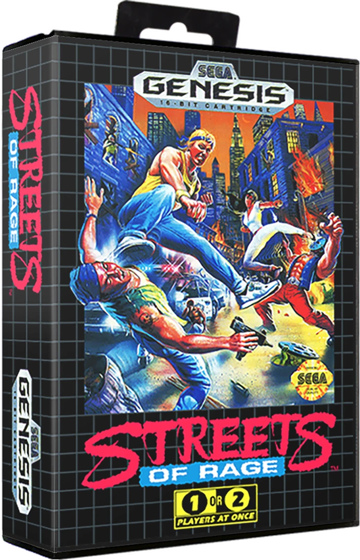 Streets of Rage box art