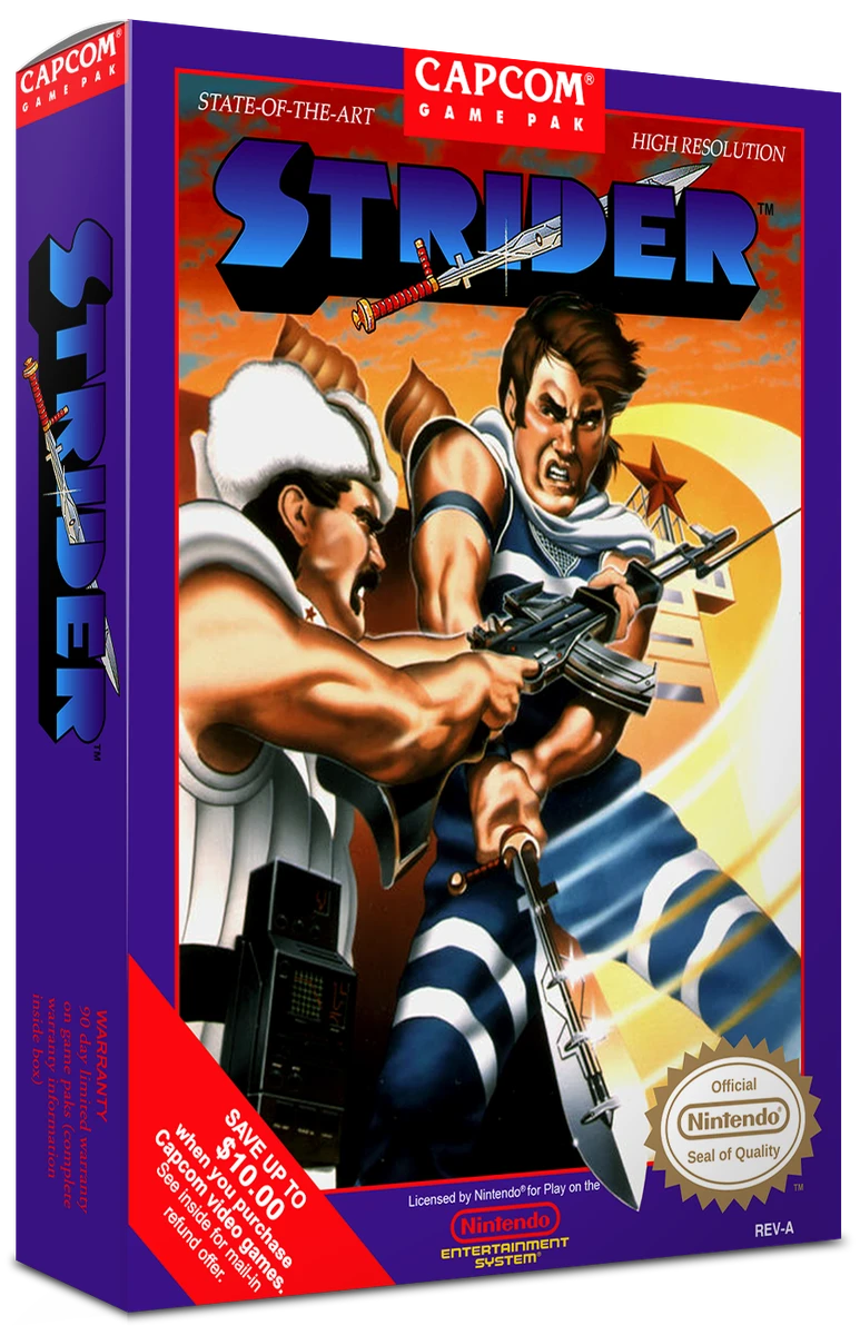 Strider box art