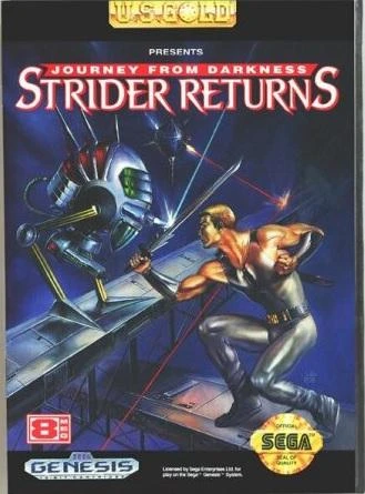 Strider Returns box art
