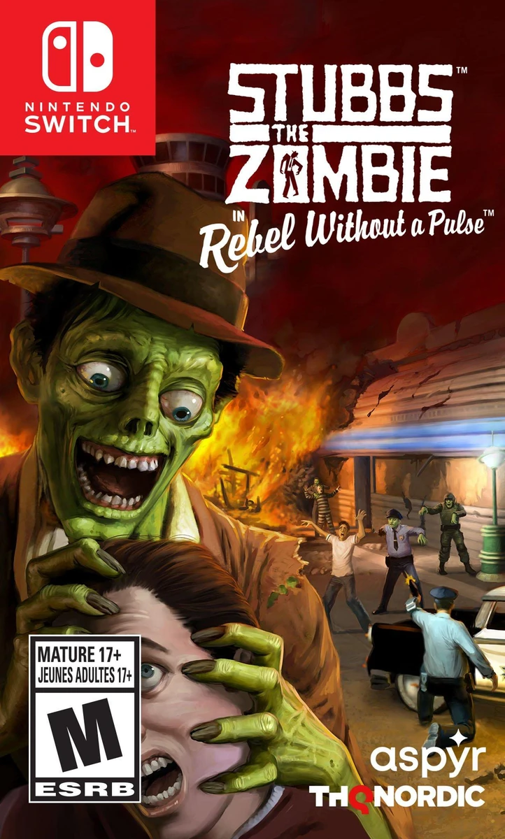 Stubbs the Zombie in Rebel Without a Pulse box art