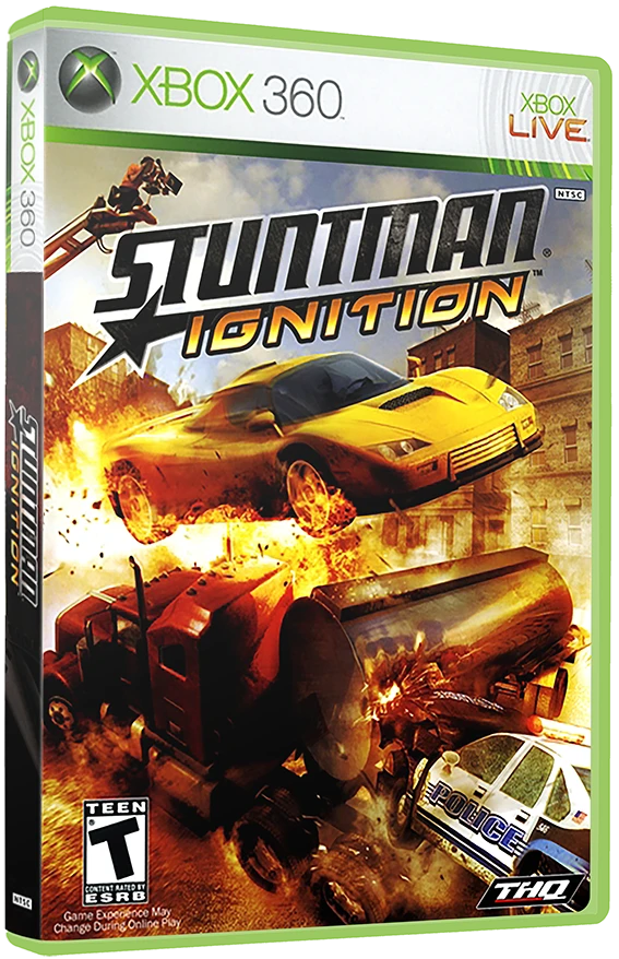 Stuntman: Ignition box art