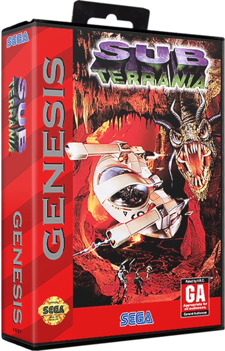 Sub Terrania box art