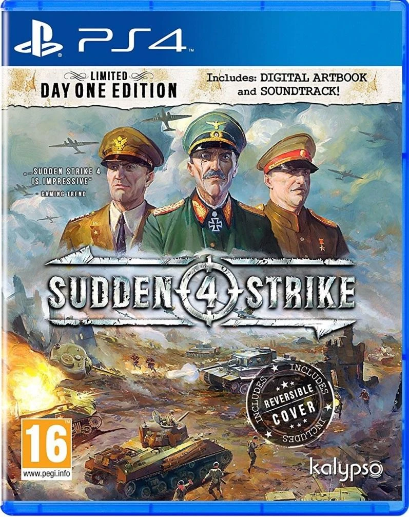 Sudden Strike 4 box art