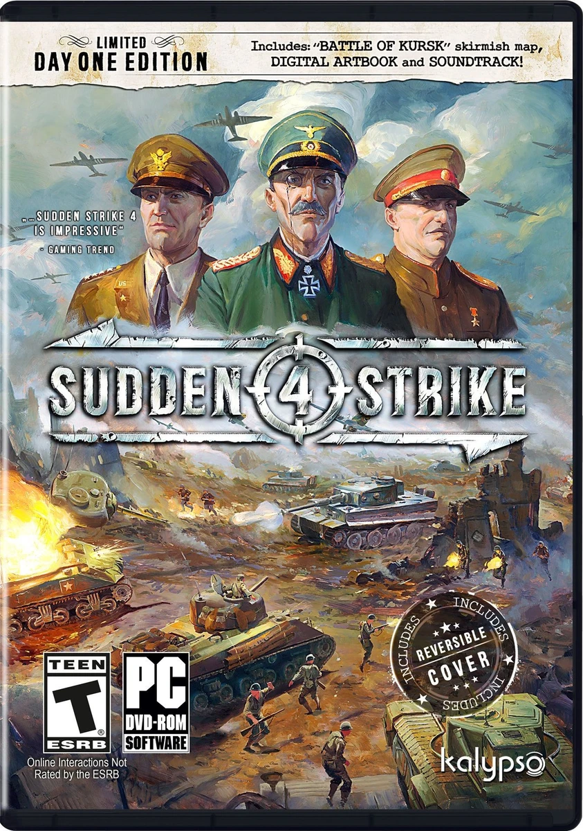 Sudden Strike 4 box art