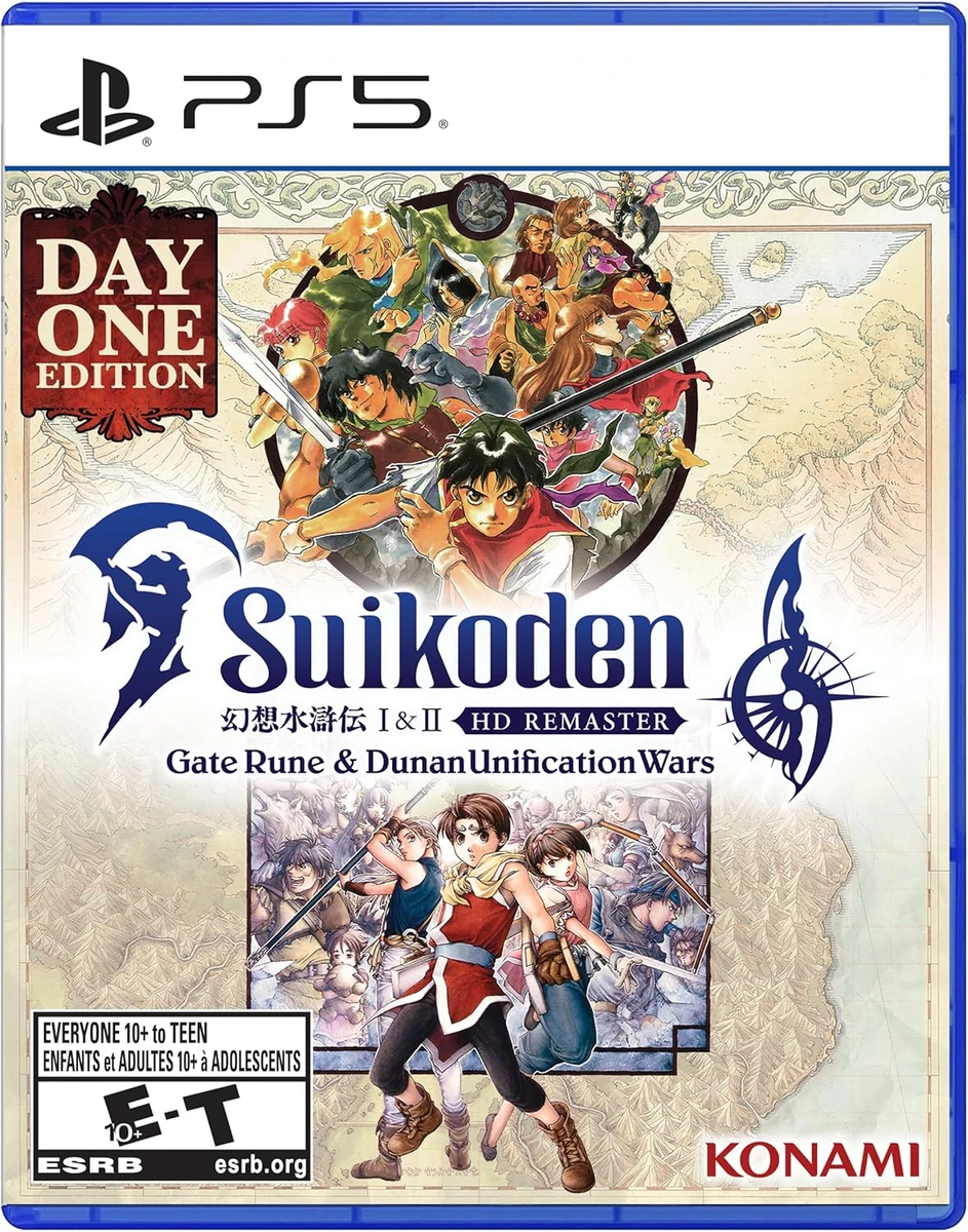 Suikoden I & II HD Remaster box art