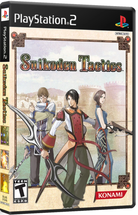 Suikoden Tactics box art