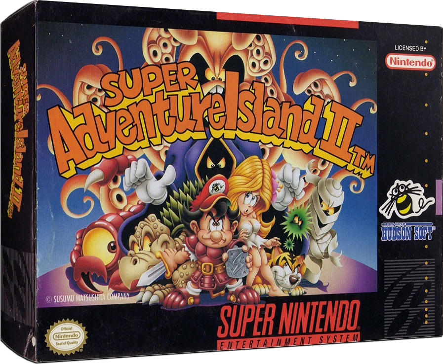 Super Adventure Island II box art