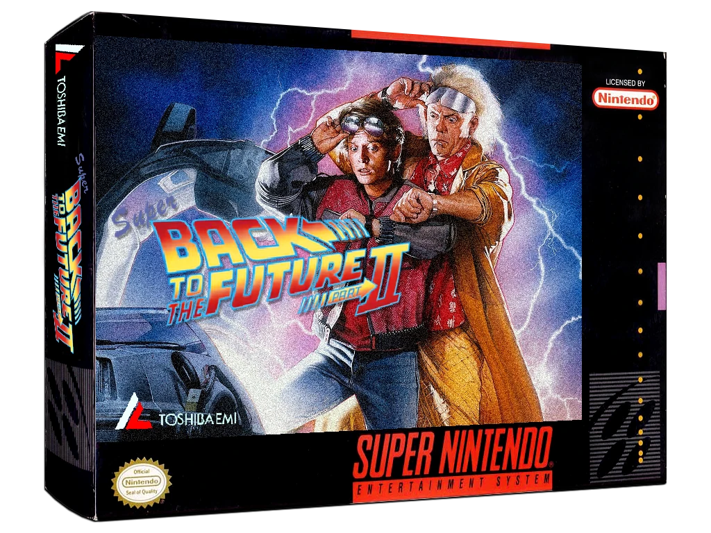 Super Back to the Future Part II [English Translation] box art