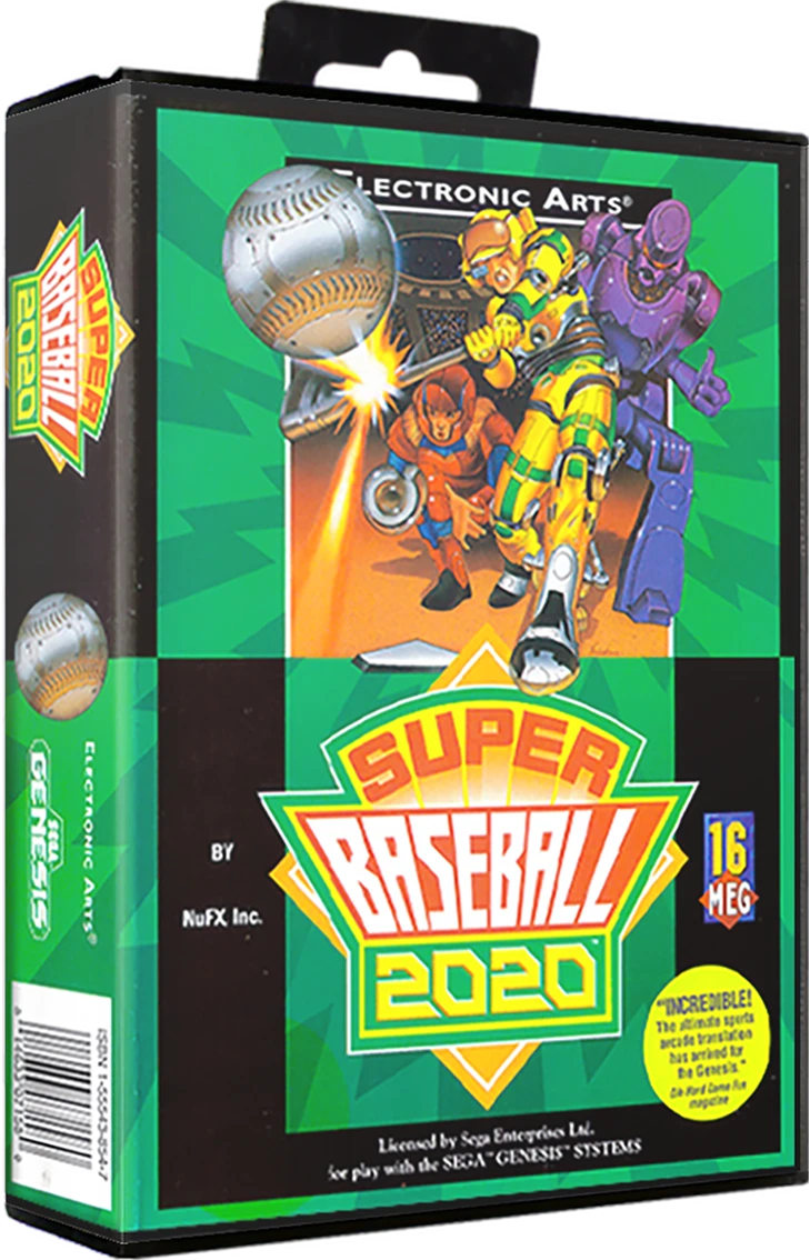 Super Baseball 2020 box art