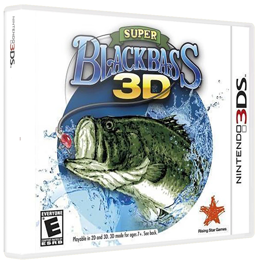 Super Black Bass 3D box art