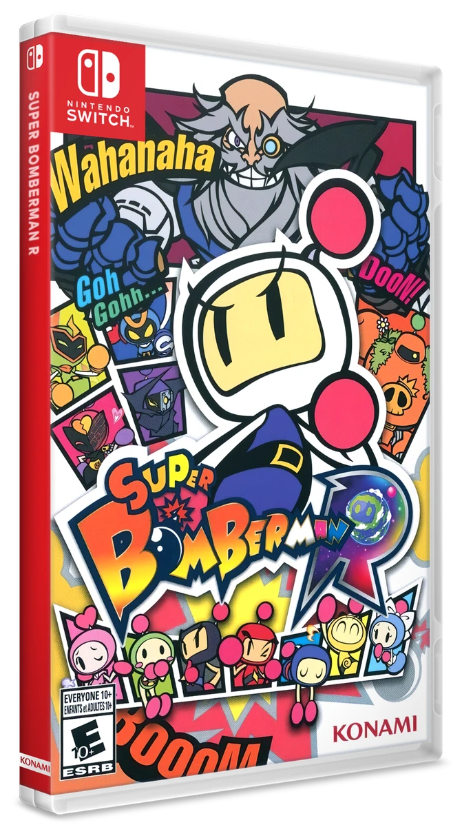 Super Bomberman R box art