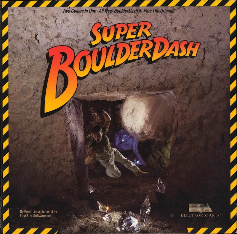 Super Boulder Dash box art