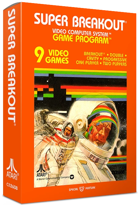 Super Breakout box art