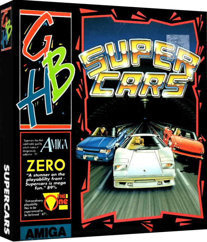 Super Cars box art