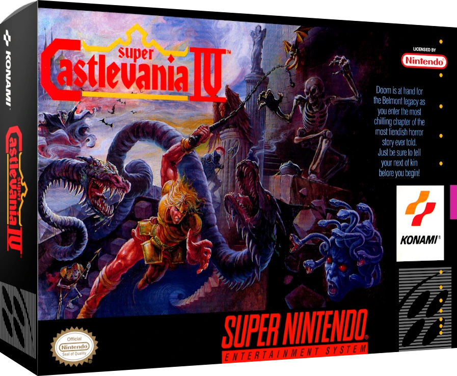 Super Castlevania IV box art