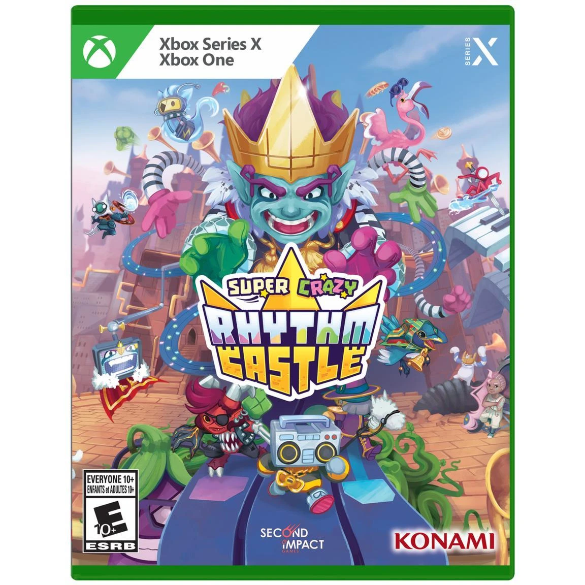 Super Crazy Rhythm Castle box art
