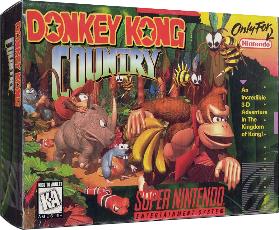 Super Donkey Kong box art