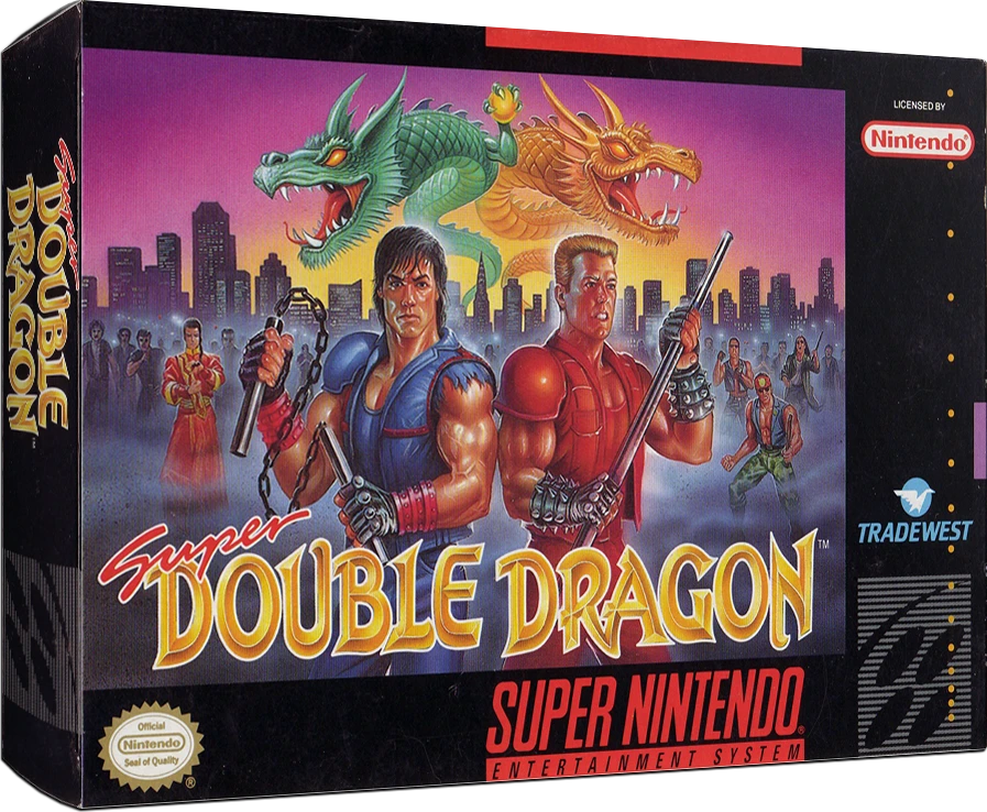 Super Double Dragon box art