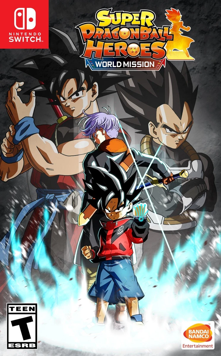 Super Dragon Ball Heroes World Mission box art