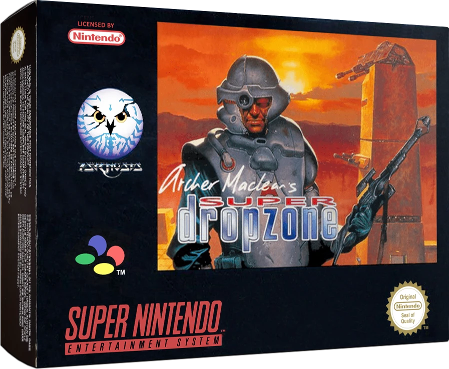 Super Dropzone box art