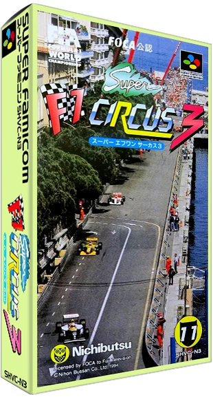 Super F1 Circus 3 box art