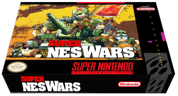 Super Famicom Wars box art