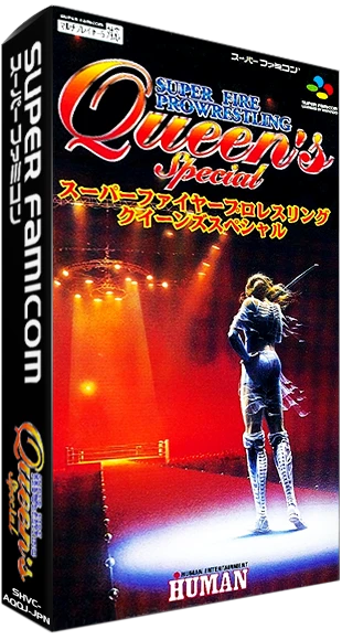 Super Fire Pro Wrestling: Queen's Special box art