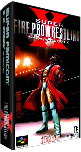 Super Fire Pro Wrestling X box art