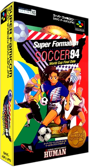 Super Formation Soccer 94: World Cup Final Data box art