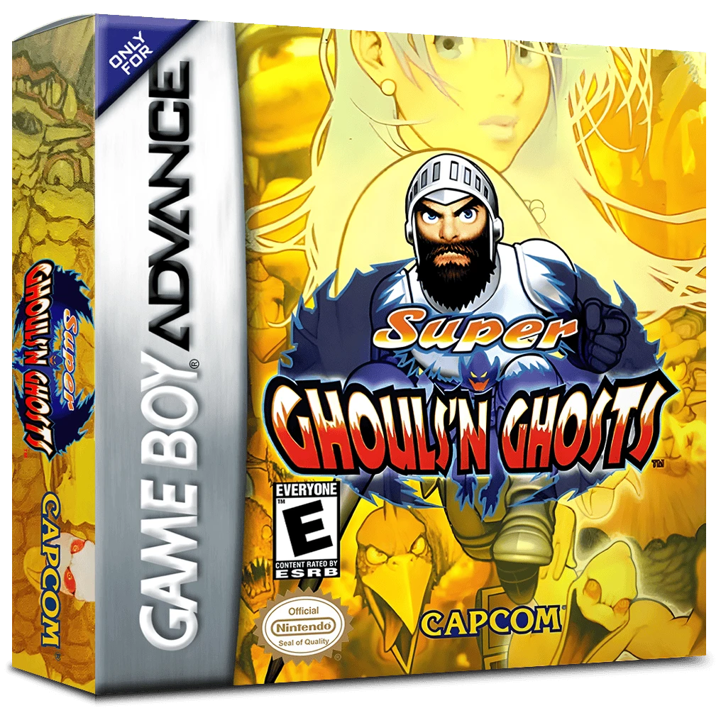 Super Ghouls 'N Ghosts box art