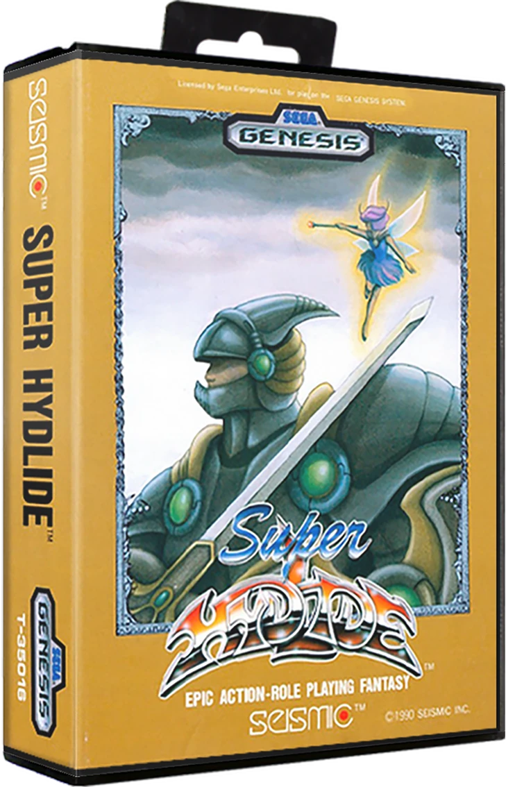 Super Hydlide box art