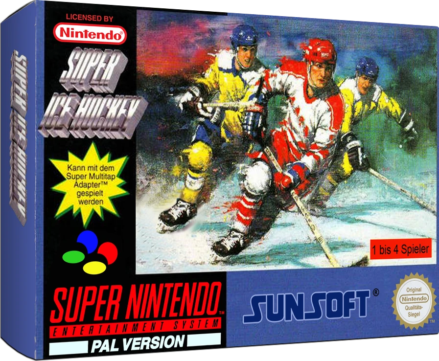 Super Ice Hockey box art