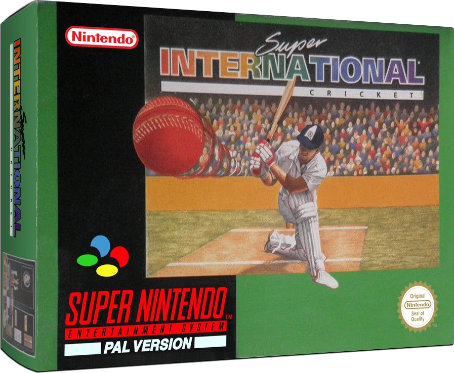 Super International Cricket box art