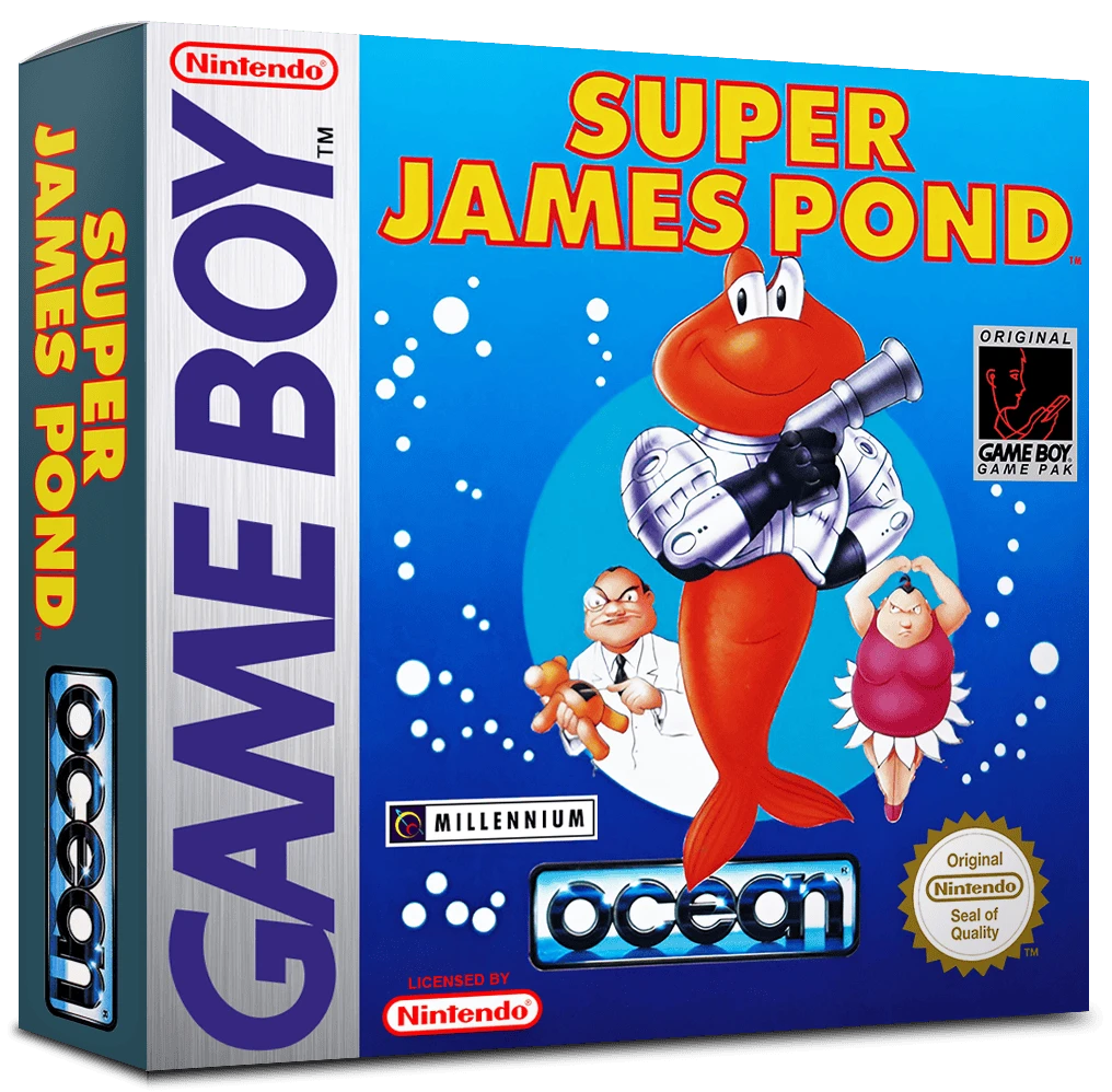 Super James Pond box art
