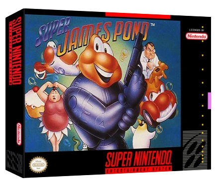 Super James Pond box art