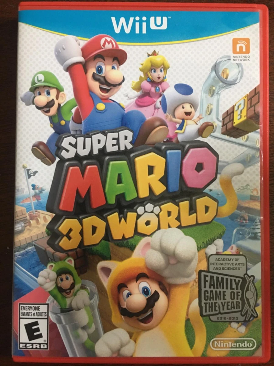 Super Mario 3D World [Family Game Of The Year] box art