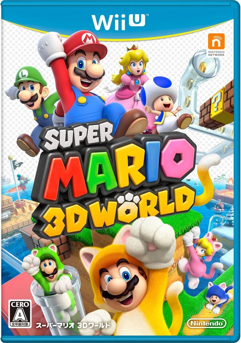 Super Mario 3D World box art