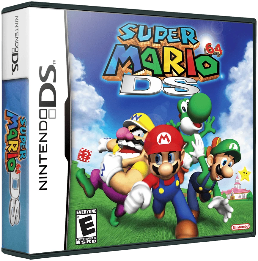 Super Mario 64 DS box art