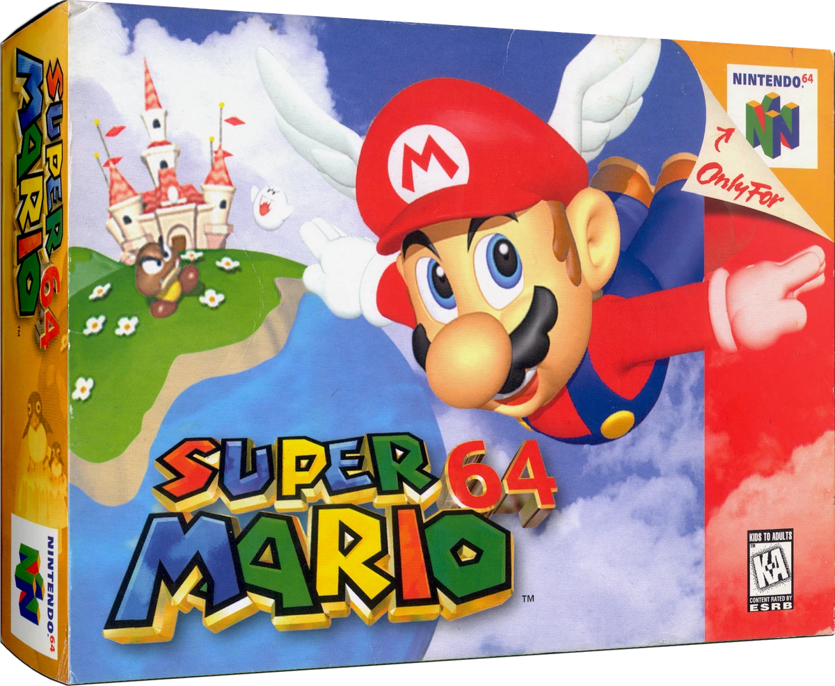 Super Mario 64 [Player's Choice] box art
