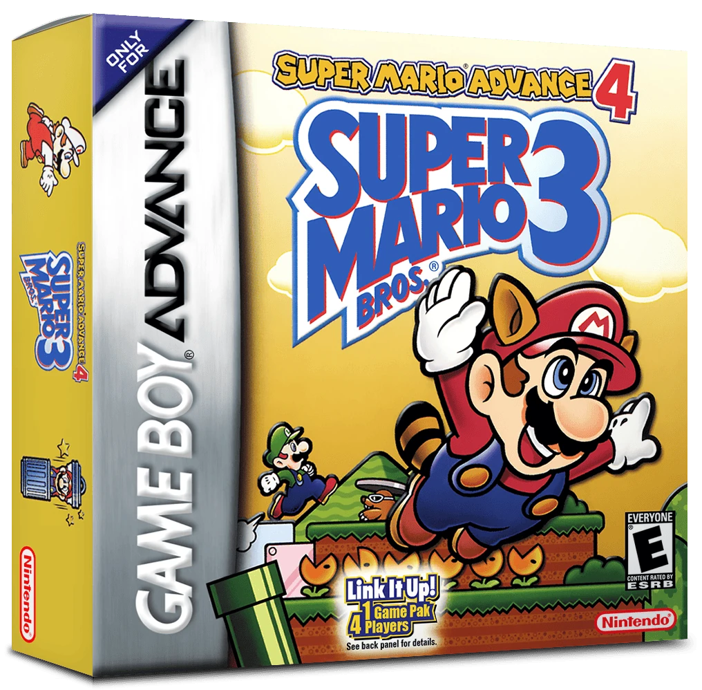 Super Mario Advance 4: Super Mario Bros. 3 box art