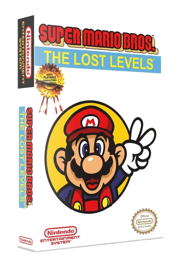 Super Mario Bros 2 The Lost Levels [Homebrew] box art