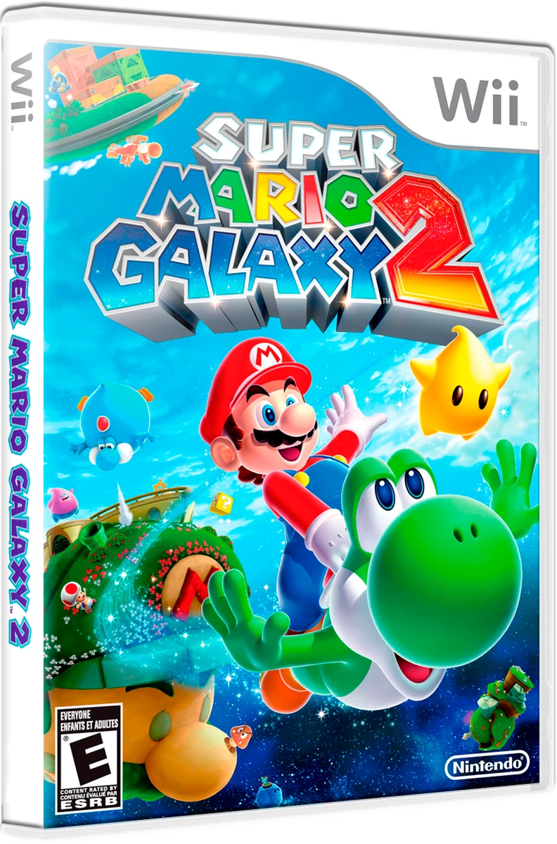 Super Mario Galaxy 2 box art