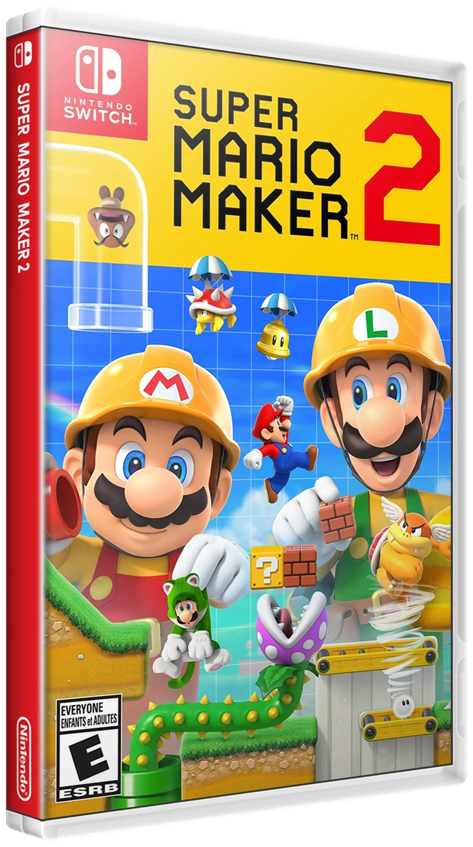 Super Mario Maker 2 box art